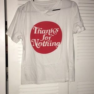 Thanks for nothing